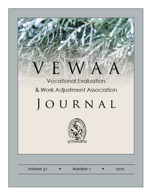 VEWAA Journal 2010 Spring Cover